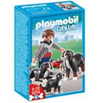 Perros De Montaña Con Cachorros Playmobil