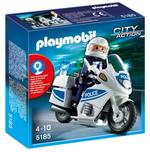 Playmobil Moto De Policía