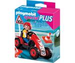 Playmobil Niño Con Coche De Carreras