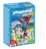 Playmobil Dálmatas Con Cachorro