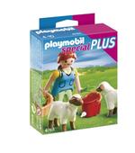 Playmobil Recolectora Con Ovejas