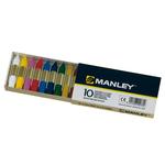 Caja 10 Ceras De Color Manley-1