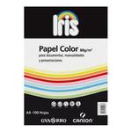 Papel A4 Iris Pack 10 Colores Surtidos