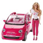 Barbie – Barbie Y Su Fiat 500 Rosa-3