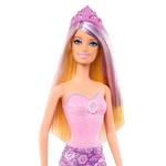Barbie – Muñeca Sirena Rubia/lila-1