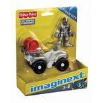 Fisher Price – Imaginext Dc – Figura Con Vehículo – Cyborg Con Mini Atv-2